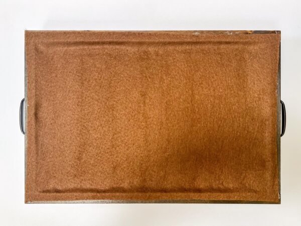 Lap tray for crafts lap table for punch needle frame rug hooking needle felting pad with area for craft tools and supplies. - Image 7