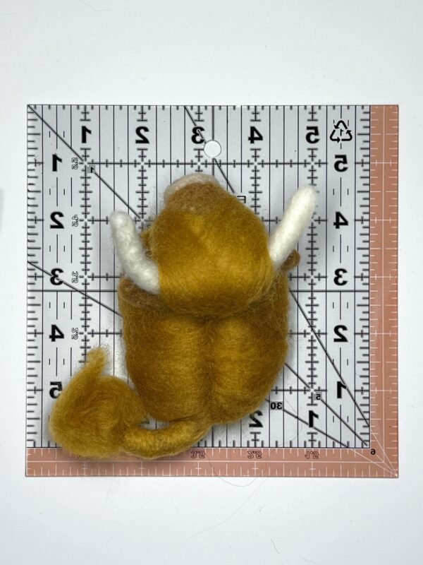 Needle Felted Highland Cow Sheep Wool Hairy Coo Cute Animal Figurine Fall Decor Unique Gift for Mom Anniversary and Housewarming - Image 7